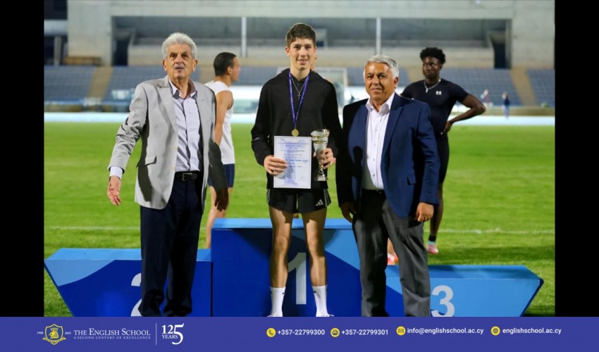 Athletics Success for Constandinos Kyriakos Pedonomou Middleton